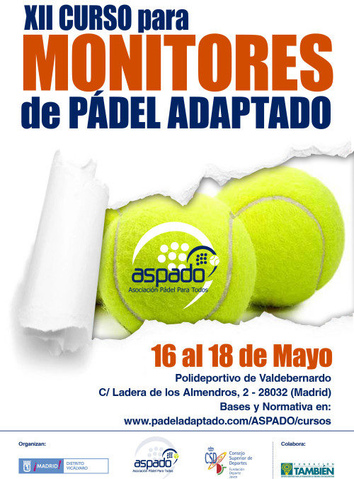 XII Curso de Monitor de Pádel Adaptado