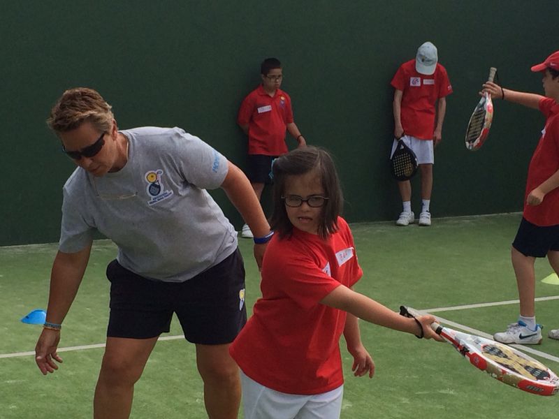 Escuela infantil en V Torneo de Pádel Adaptado – Modalidad de Pie