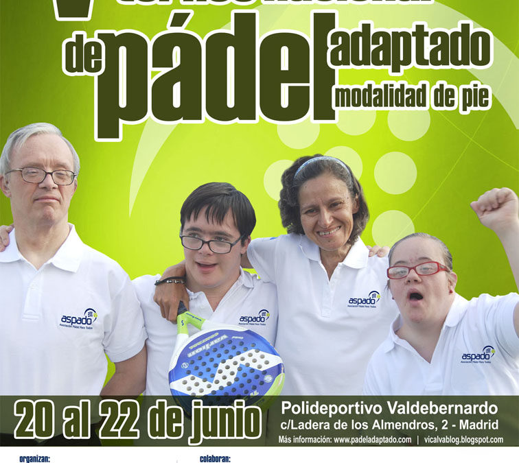 V Torneo Nacional de Padel Adaptado en modalidad de pie