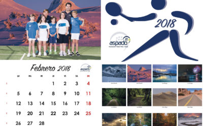 El calendario ASPADO 2018 ya está impreso!