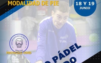 Torneo padel adaptado (modalidad pie)- Junio 2021